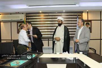 تکریم و معارفه مسئول جدید بسیج جامعه پزشکی مرکز رازی